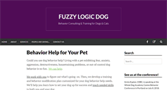 Desktop Screenshot of fuzzylogicdog.com